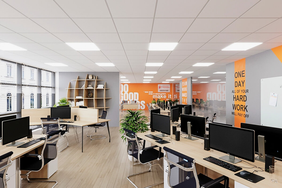  Office Room Interior Model by Khiem Pham