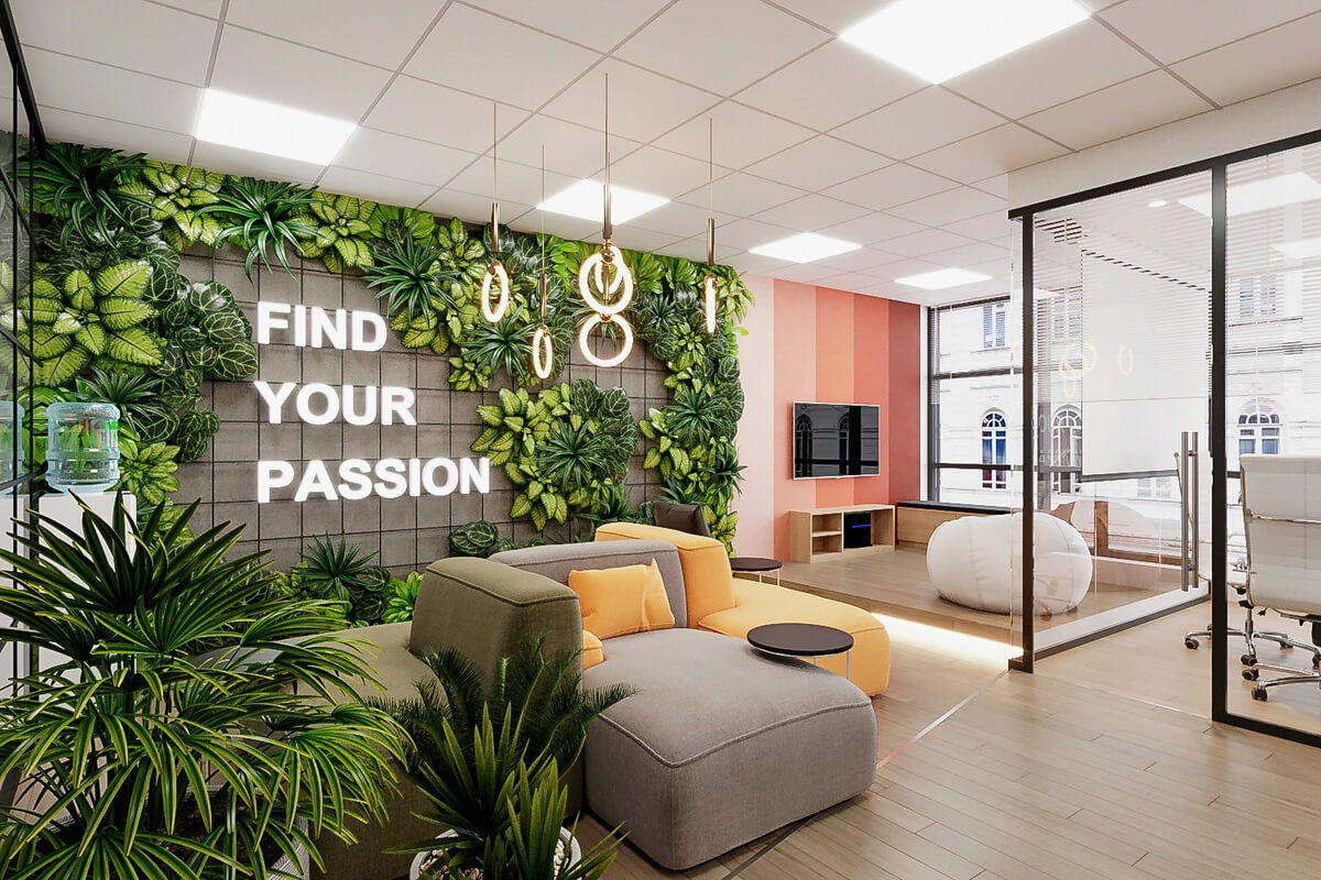  Office Room Interior Model by Khiem Pham
