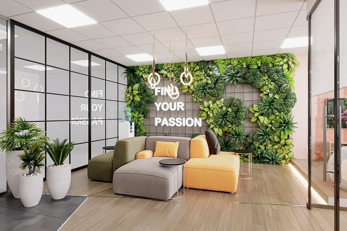  Office Room Interior Model by Khiem Pham