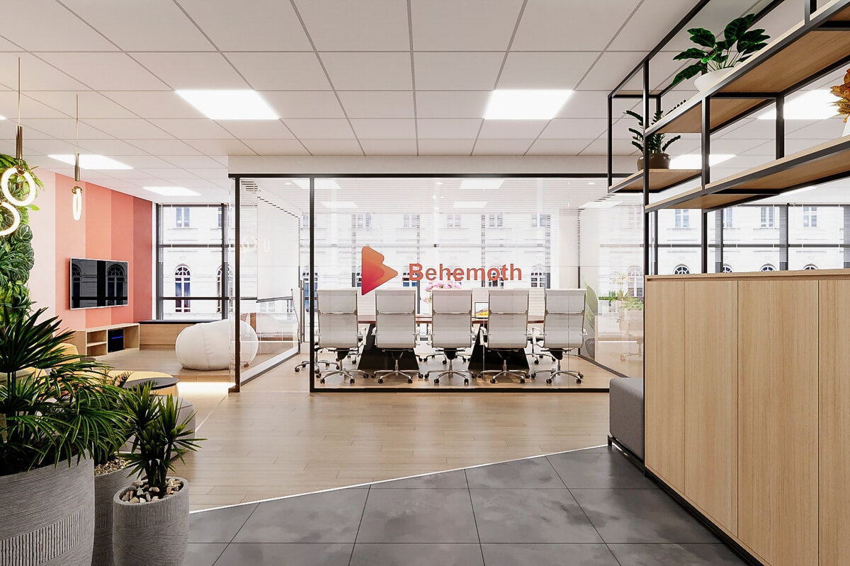  Office Room Interior Model by Khiem Pham