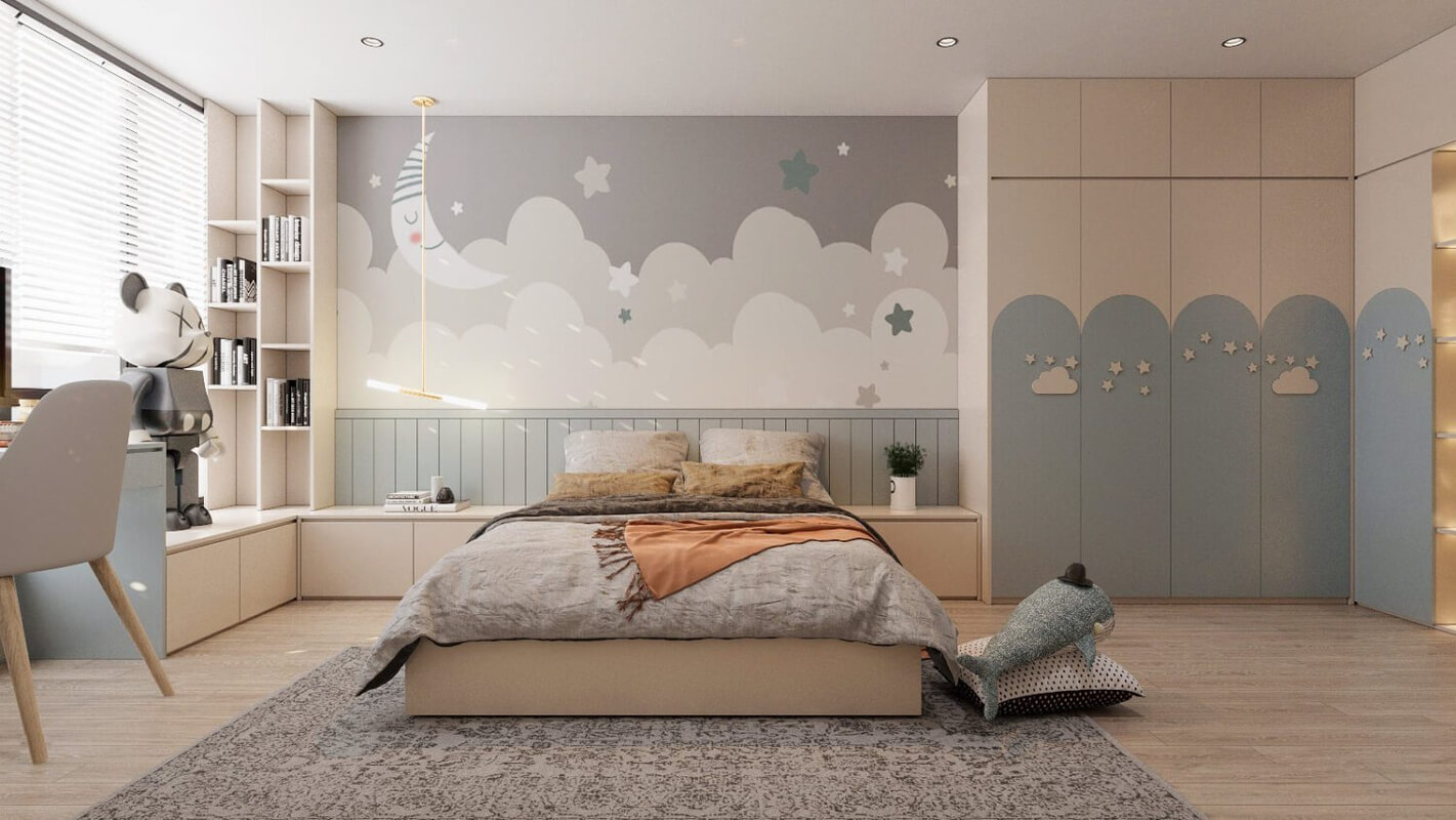  3D Children Room Interior By Cao Minh Tuan