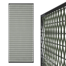 Partition made of cables 5 