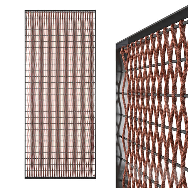 Partition made of cables 5