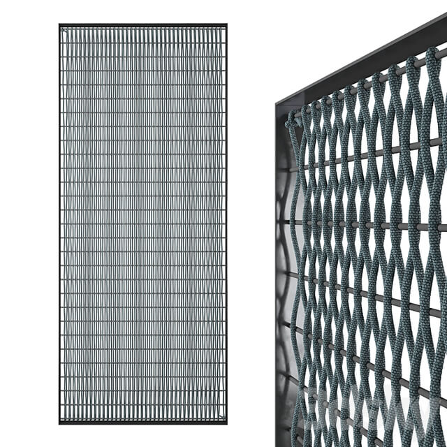Partition made of cables 5