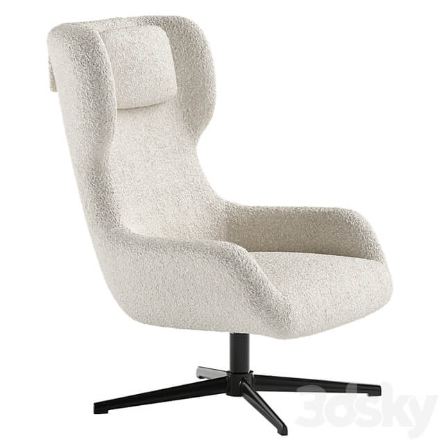 Zalina swivel armchair