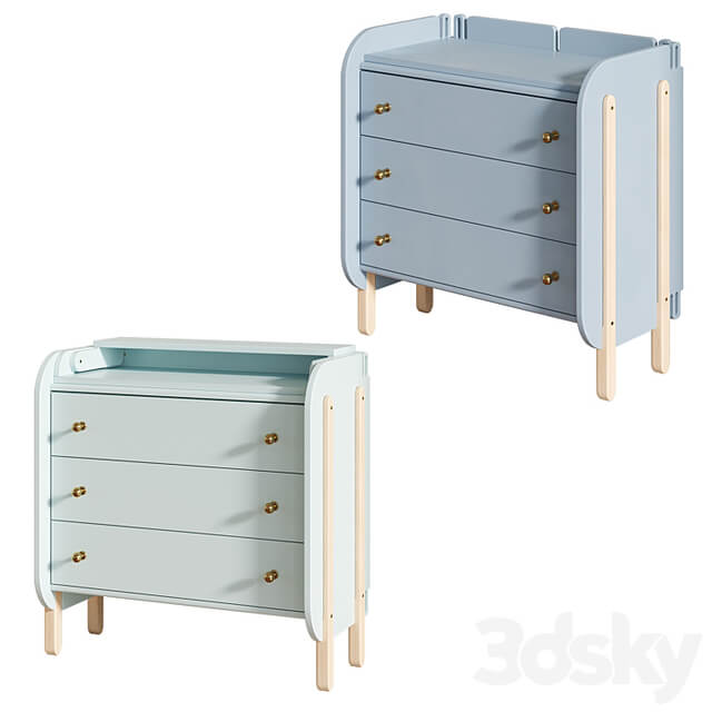 Baby Chipak Chest of drawers with changing board