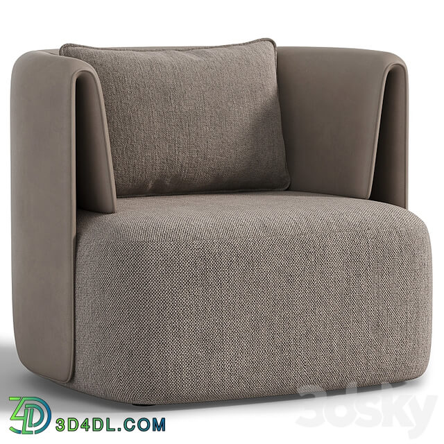 Elio Swivel Barrel Chair