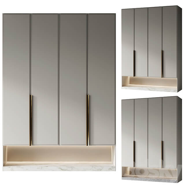 Composition of furniture in the hallway with filling 17