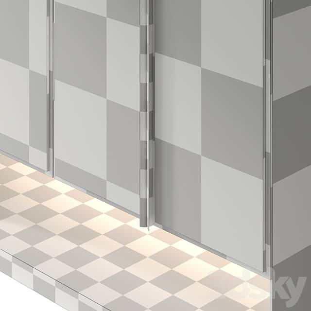 Composition of furniture in the hallway with filling 17