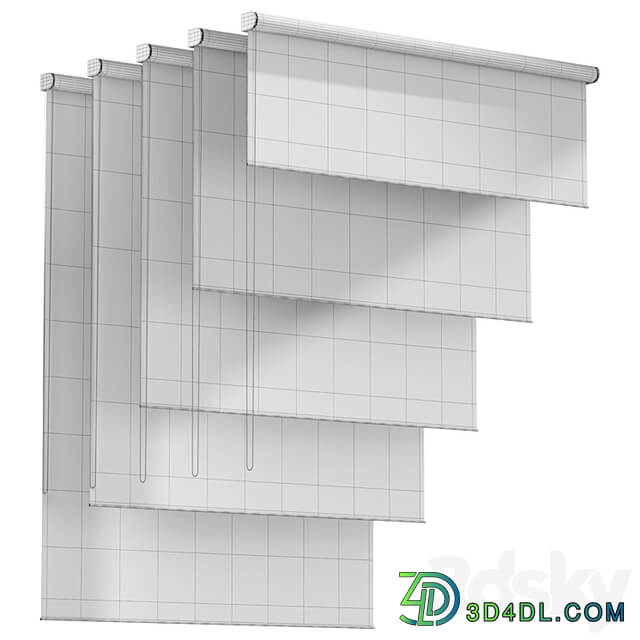 Roller blinds Curtains, Roller blinds