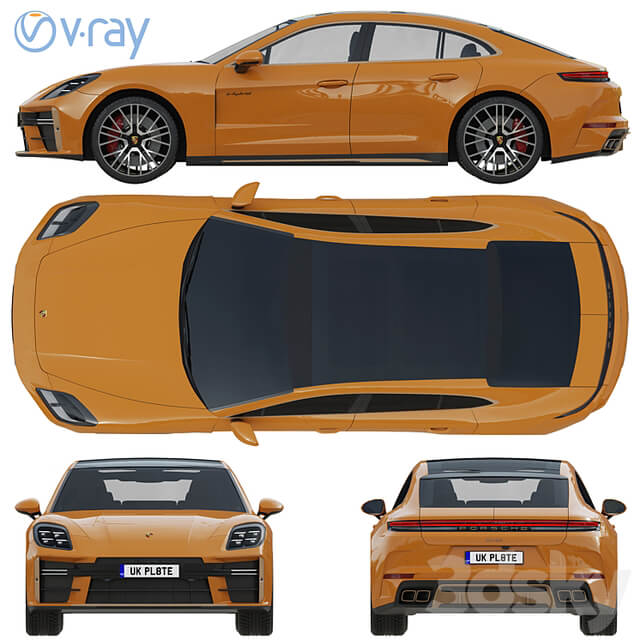 Porsche Panamera Turbo E Hybrid 2024
