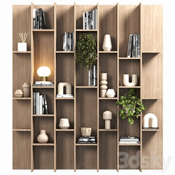 Cabinet with shelves 088 