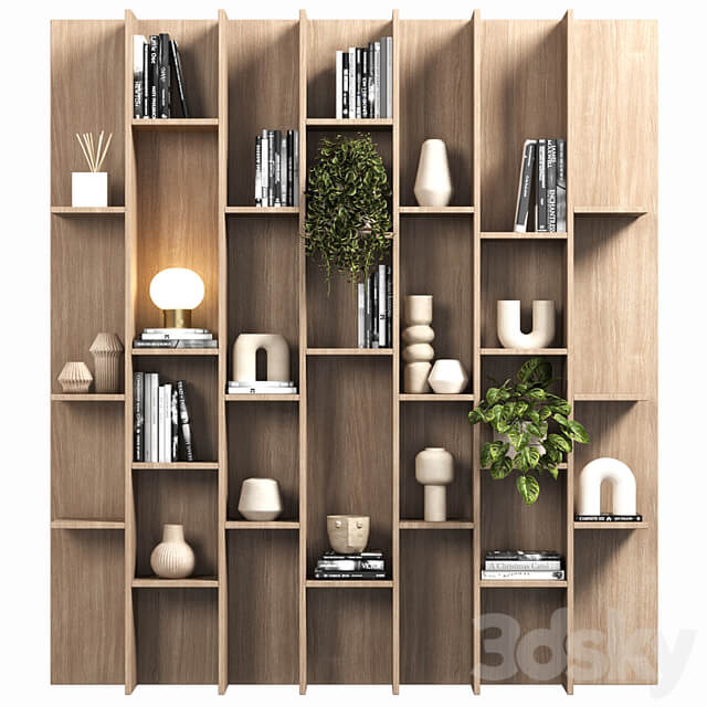 Cabinet with shelves 088
