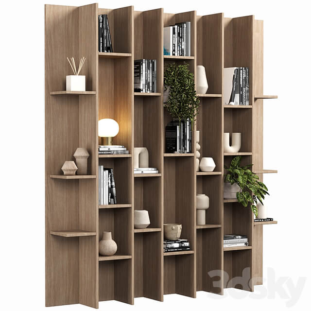 Cabinet with shelves 088