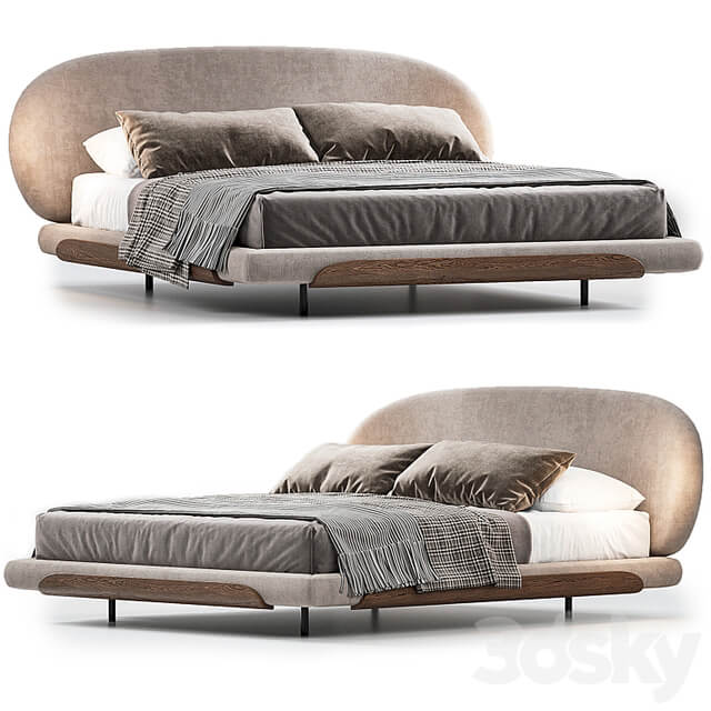 Olos bed by Bonaldo