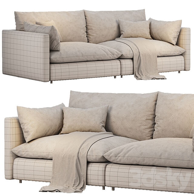 Unwind 2 Piece Slipcovered Sofa