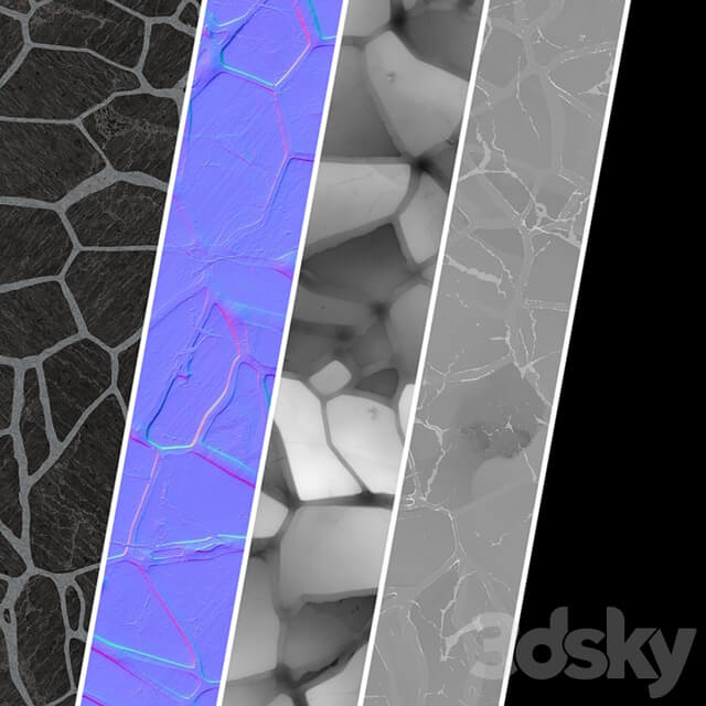 Pavement Materials 95 Sbsar Pbr 4k Seamless