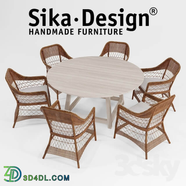 Table Chair SIKA DESIGN chair and table
