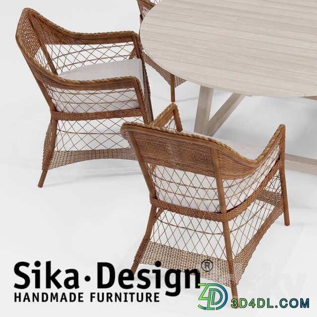 Table Chair SIKA DESIGN chair and table