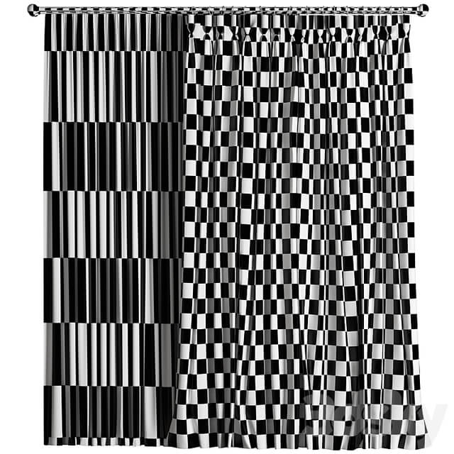 Curtains for interior