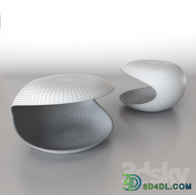 Zanotta White shell