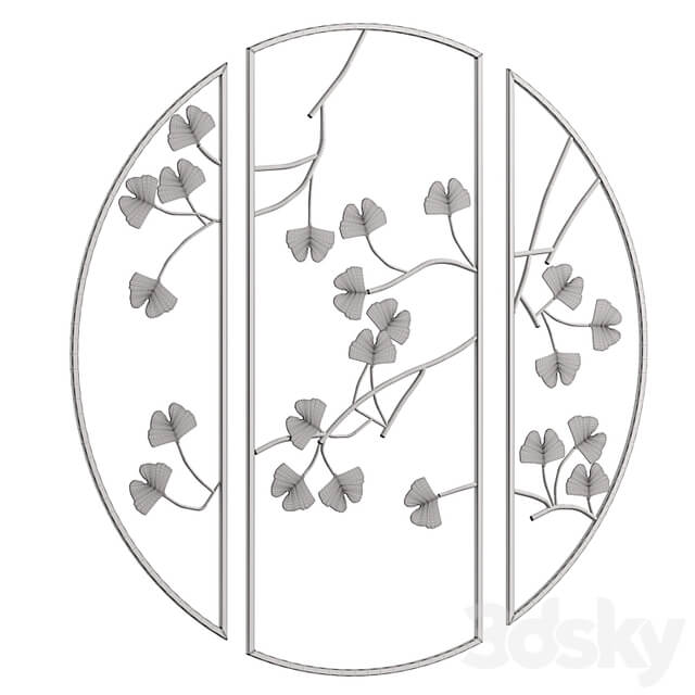 Metal Wall Decor Set