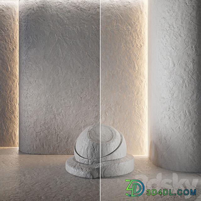 Decorative poster | Concrete set (seamless) | 38