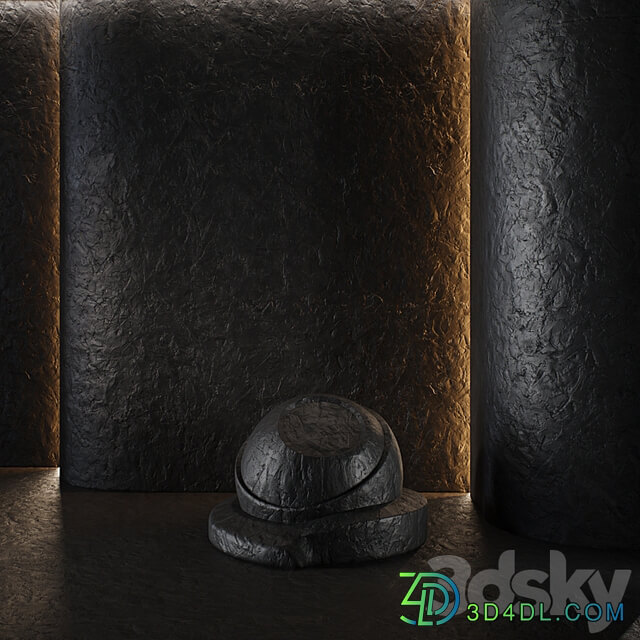 Decorative poster | Concrete set (seamless) | 38