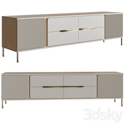 TV stand Glam TV Media Console Console 