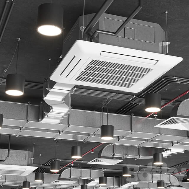 Ventilation system set 01