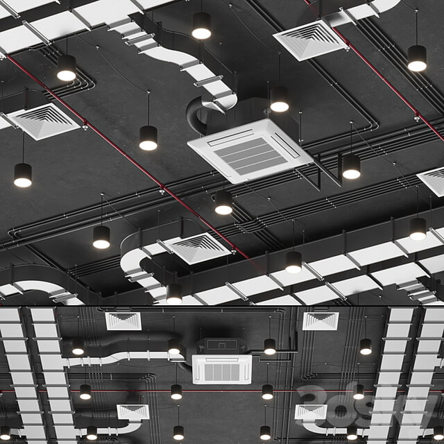 Ventilation system set 01