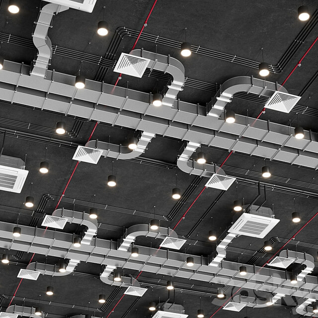 Ventilation system set 01