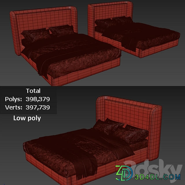 Porto Stylish Club Bed