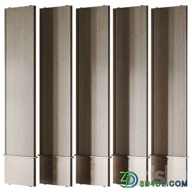 A set of rotating partitions for zoning space