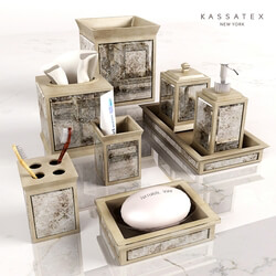 Bathroom Palazzo Vintage Mirror by Kassatex 