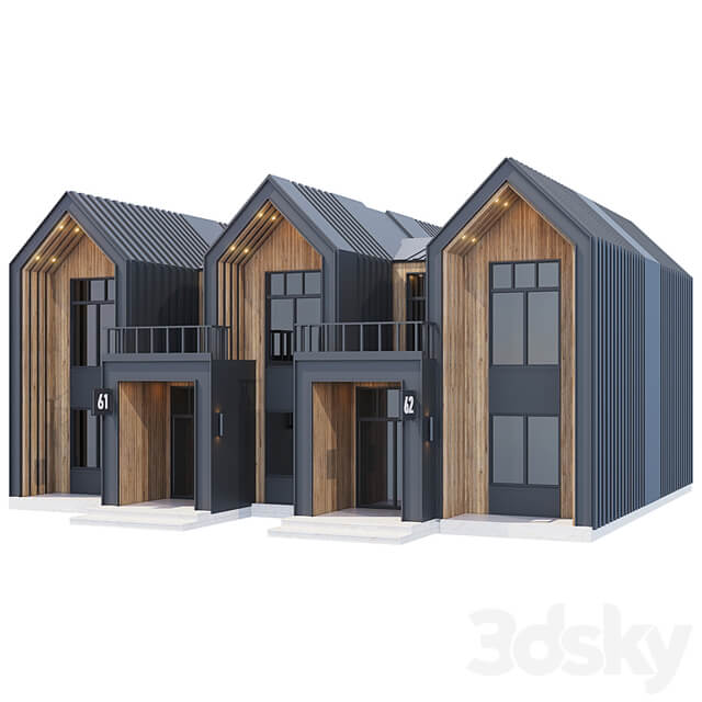 A frame Mountain House Frame Barn