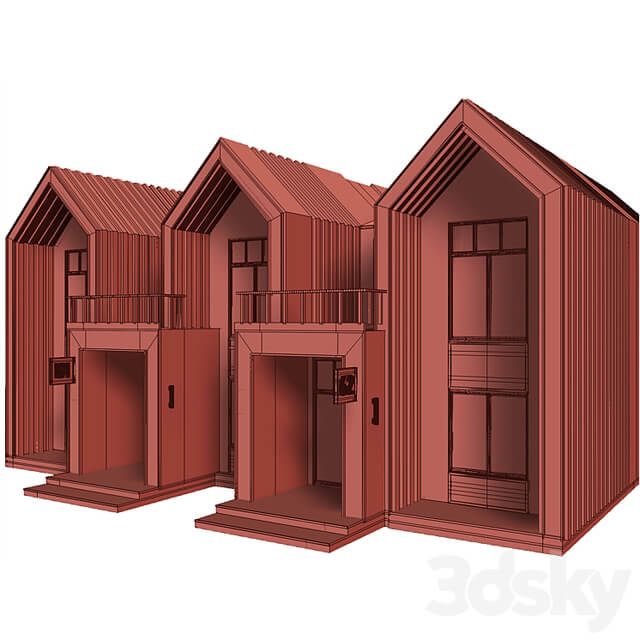 A frame Mountain House Frame Barn