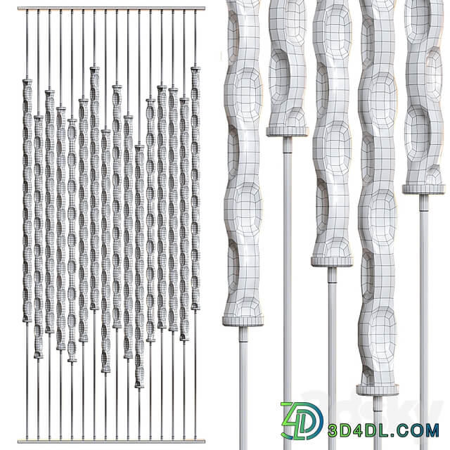 Glass partition