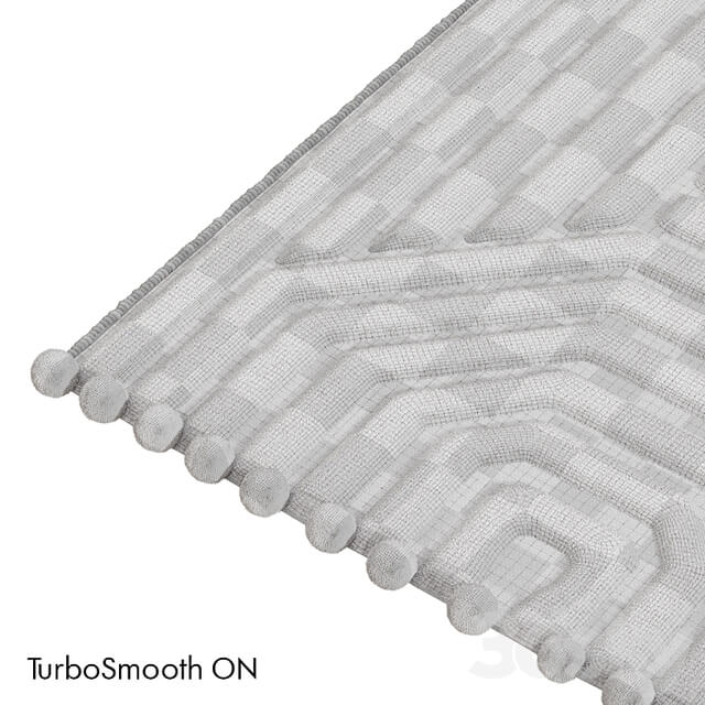 Children's mat with Ponponi pile