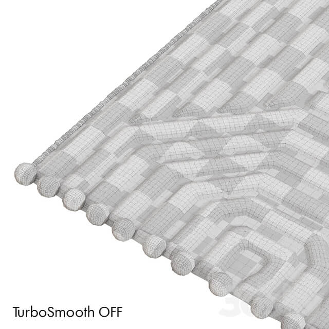 Children's mat with Ponponi pile