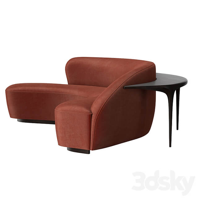 Sculpted Sofa Table 9011