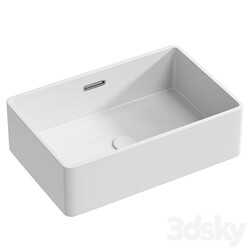 Bowl sink Aquanet Perfect 2 48 273674 White 