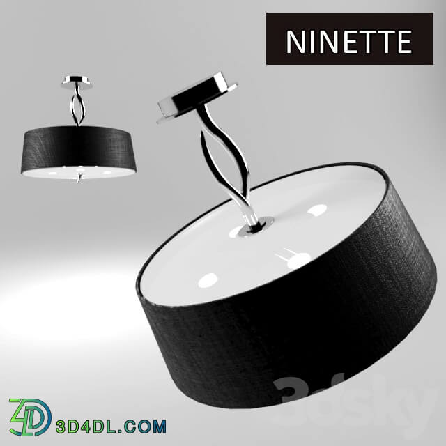 Chandelier Ninette 1918 Pendant light 3D Models