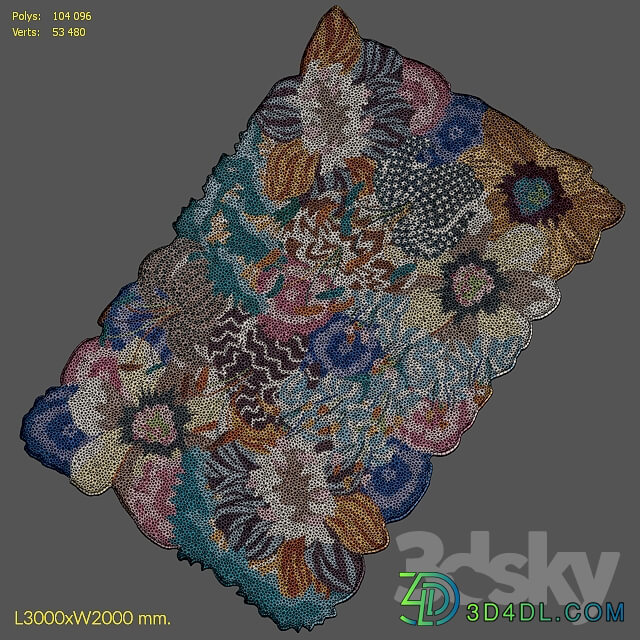 Rug Missoni Home Lilium Multicolor Rajmahal Rug