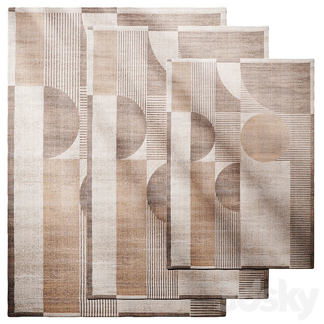 Deco Beige Rug by RUGVISTA