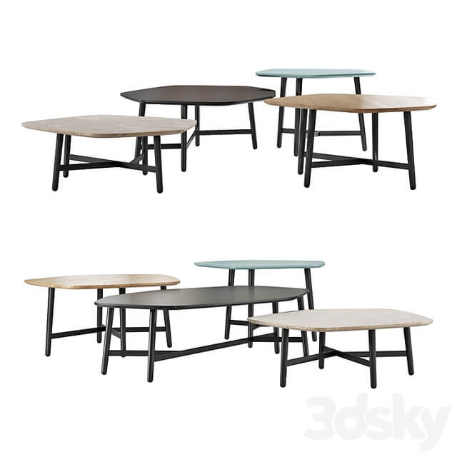 roche bobois quintet cocktail table