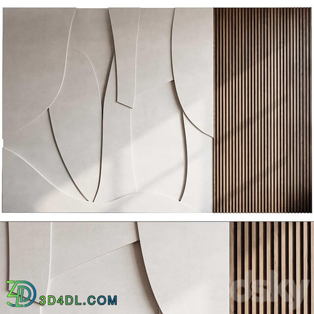 Modern 3d Wall Panel 34