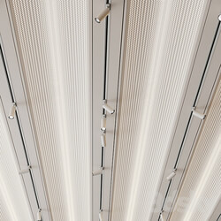 Metal Ceiling Design with lighting 