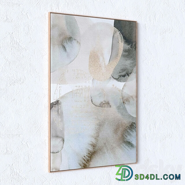 Set of large wall paintings 2996