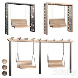 Swing set with canopy 